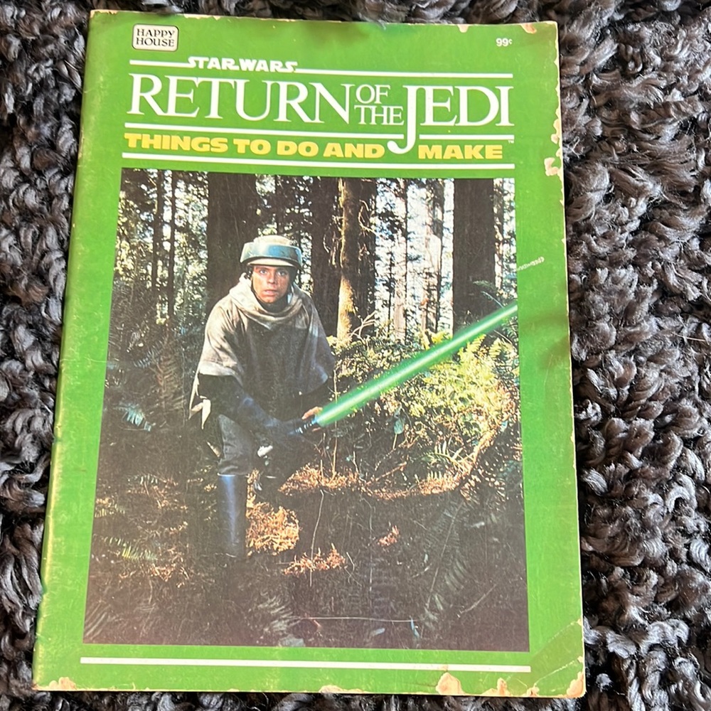 Happy house star wars return of the Jedi book from 1983